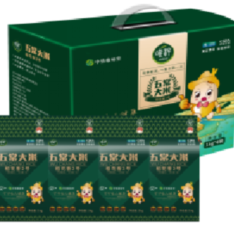 中粮福临门 唯粹五常稻花香2号大米礼盒 1个