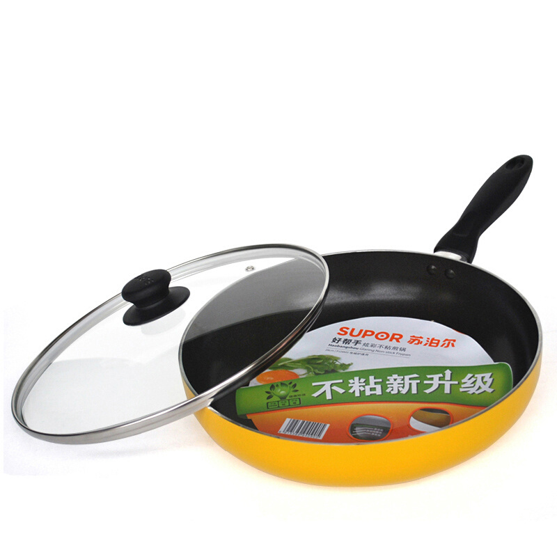 苏泊尔(SUPOR)煎锅PJ26M5 好帮手炫彩不粘锅 平底锅26cm 明火电磁炉通用高清大图