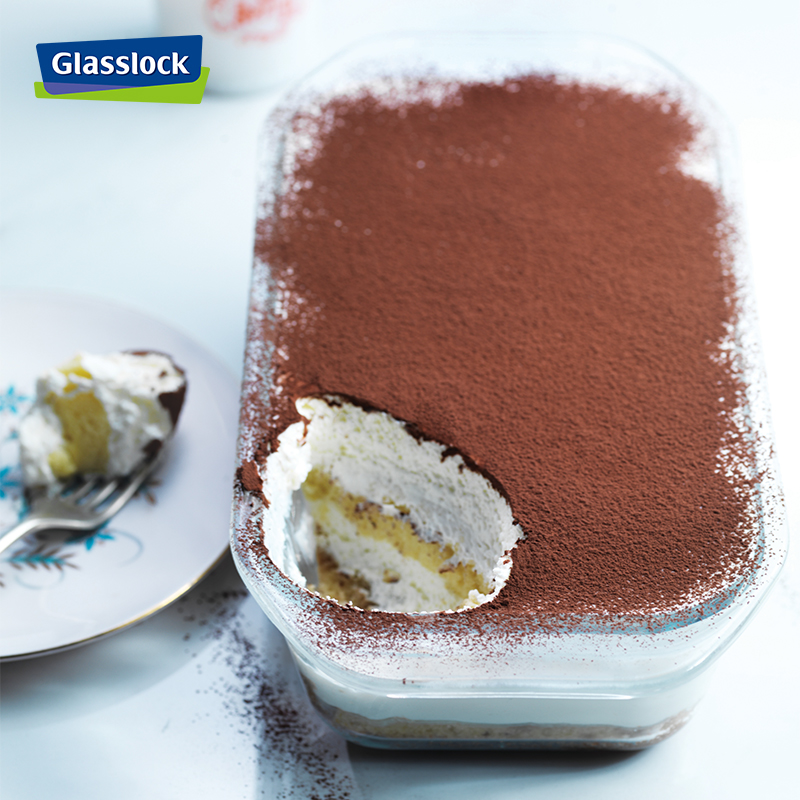 三光云彩(GLASSLOCK)钢化耐热玻璃单品保鲜盒OCRT耐230℃烤箱用480ml-048高清大图