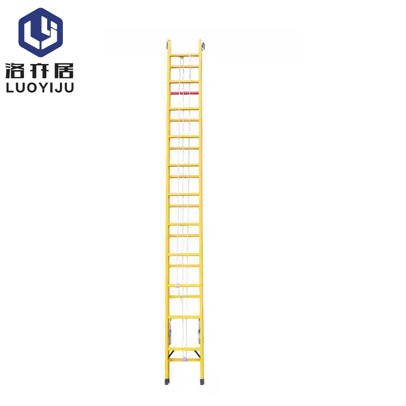 玻璃钢伸缩梯8米TZ66/架高清大图