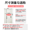 魔术贴防蚊帘磁性纱夏季纱窗防蝇家用隔断自吸磁铁对吸 色咖啡(加宽4CM魔术贴) 宽85*高205cm