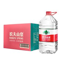 农夫山泉饮用天然水4L*6桶*3箱整箱装泡茶会议商务办公室会议家庭饮用水弱碱性天然饮用水