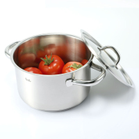 德国菲仕乐Fissler 家庭系列24厘米汤锅 无滴漏边缘设计