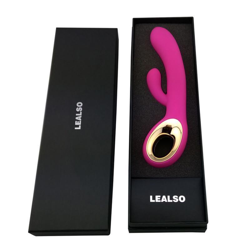 LEALSO女性高潮抽插G点阴蒂刺激震动棒 成人用品 女用自慰器 充电AV情趣按摩棒 夫妻情SM激情用具 情爱玩具