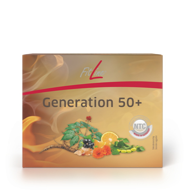 德国FitLine Generation50+复合维生素PM细胞营养素成人中老年营养补充剂改善眼花5g*30袋高清大图