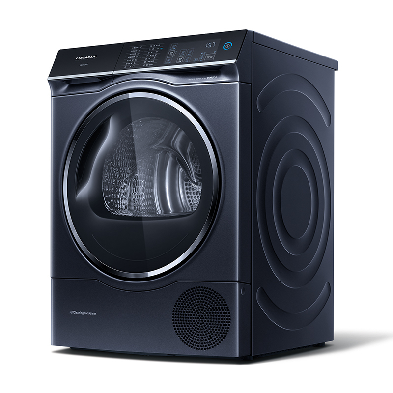 西门子(SIEMENS)10公斤纤护热泵干衣机 WQ56U4D10W高清大图