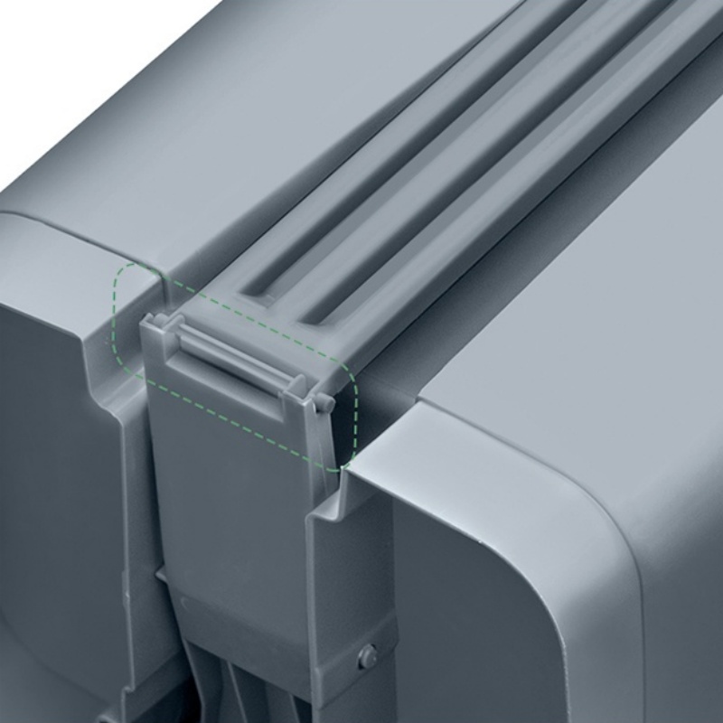 攸形方形垃圾桶高清大图