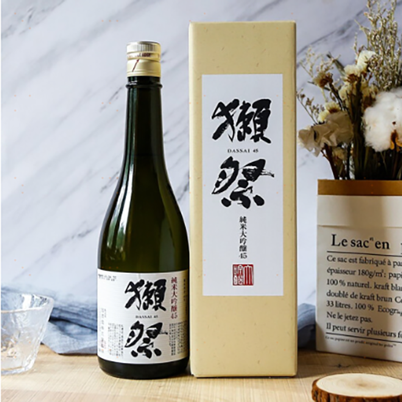 日本清酒 獭祭45纯米大吟酿清酒 720ml