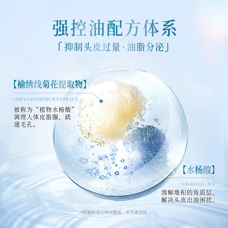 蓬派(CLAYNAL)洗发水丰盈蓬松控油白泥男女通用氨基酸无硅油洗头膏450ml高清大图