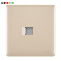 公牛五孔三位USB玫瑰金插座 面板G28E536 U6
