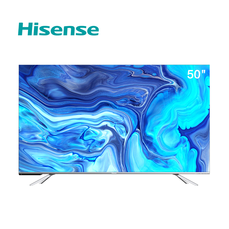 海信(Hisense)HZ50E5D 50英寸 AI声控 MEMC防抖 超薄无边全面屏 4K超高清 人工智能平板电视机