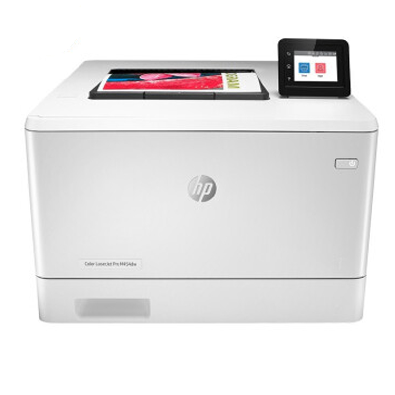 惠普(HP)Color LaserJet ProM454nw彩色激光打印机商务办公 (有线+无线)高清大图