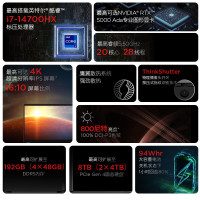 ThinkPad P16 AI PC 酷睿i7-14700HX 16英寸联想高性能设计师工作站 32G 2T 2.5K RTX2000 165Hz商务办公本