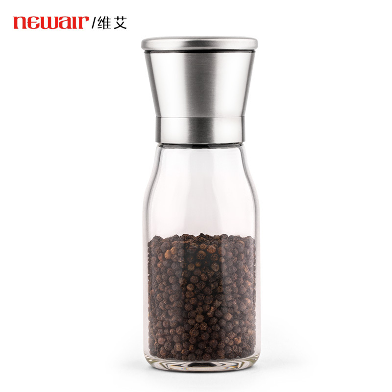 胡椒研磨器家用高硼硅玻璃手动花椒海盐白黑胡椒颗粒胡椒粉调料瓶 加长款 报价 参数 图片 视频 怎么样 问答 苏宁易购