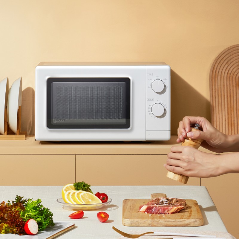 美的(Midea)-C 微波炉 20L大容量家用 PM2007 白色高清大图