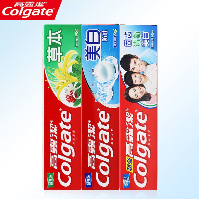 高露洁90g超强防蛀牙膏(清爽薄荷)*6高清大图