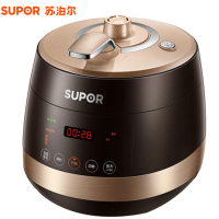 苏泊尔(SUPOR) 电压力锅 SY-50FC01Q 智能 高压锅 球釜 双胆 5 L 开盖提示 预约定时 电脑触控式