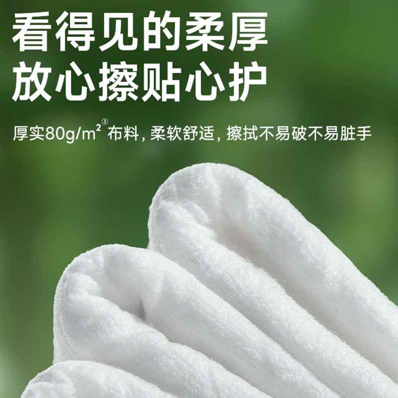 德佑湿厕纸纸质厚实草珊瑚80片*5包10011063(3件起订)高清大图