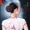 新款镶钻九朵花苞夹假发女古风丸子盘发抓夹新娘头饰品t252