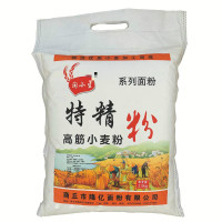 高筋自发面粉5斤小麦粉馒头包子烘焙手抓饼饺子皮高筋粉 高筋特精原味面粉5斤/1袋