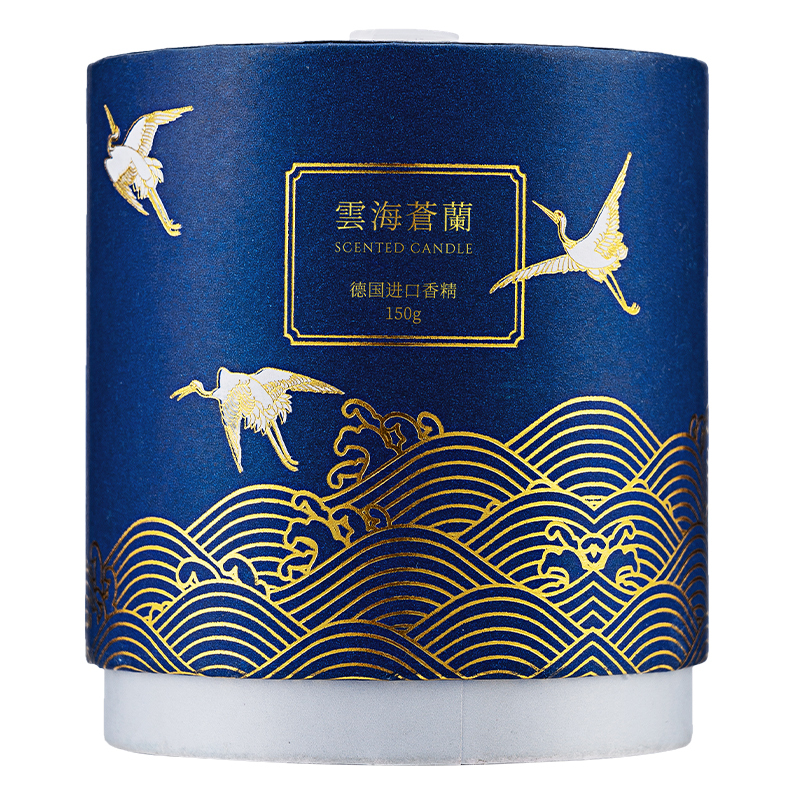 名创优品(miniso) 故宫宫廷系列香薰蜡烛无烟香氛杯浪漫礼物(瑶岛仙花)