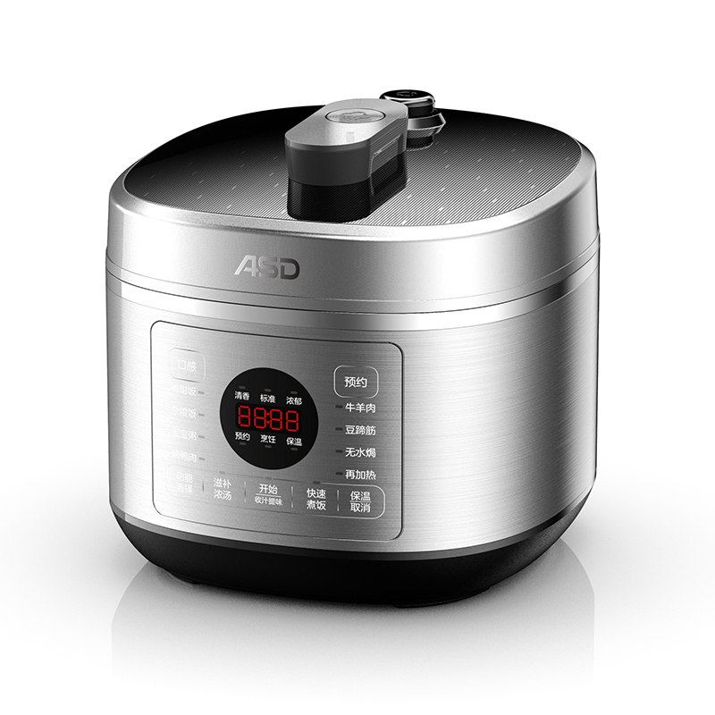 asd爱仕达智能预约多功能双胆5升电高压力锅电饭锅煲ap-f50e188