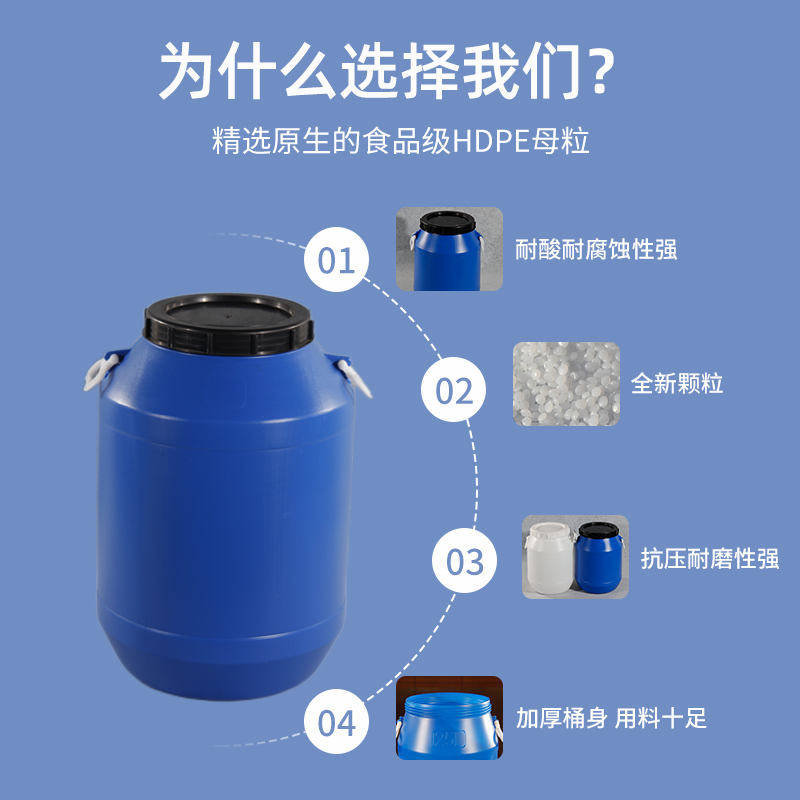 堇柏 加厚水桶 30L 个高清大图