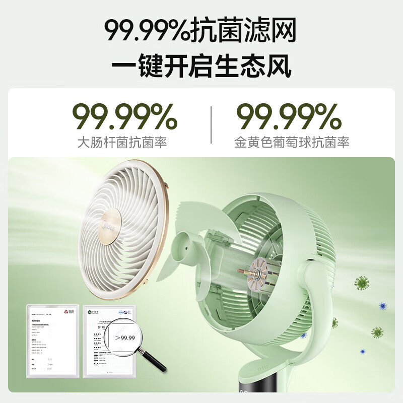 美的智能暴风循环扇 FGA24TJU高清大图