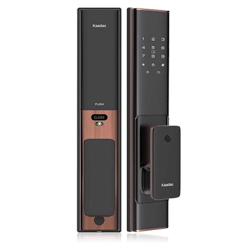 凯迪仕(kaadas)k100-w 智能锁指纹锁密码锁 全自动智能门锁