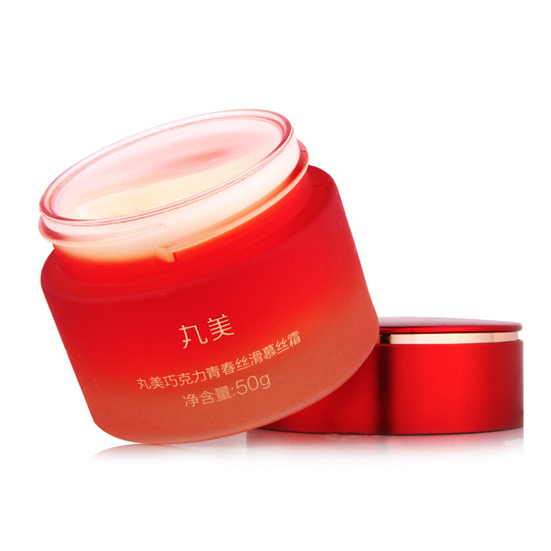 丸美(MARUBI)巧克力青春丝滑慕斯霜50g滋润营养;保湿补水面霜高清大图