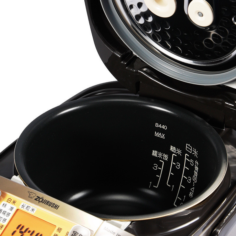 象印(ZO JIRUSHI)电饭煲日本原装进口智能IH压力家用大容量多功能电饭锅4-6人锅 HRH10C 3L