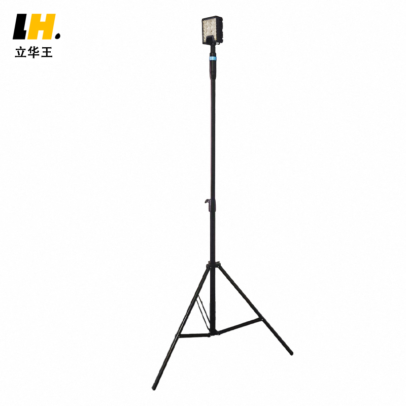 立华王 LH5200-B 60W IP66 强光8h 工作光16h DC14.8V 5700K LED 移动升降工作灯高清大图