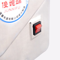 俊媳妇JUNXIFU不锈钢电动面条机FKM-150压面机面皮机家用商用大功率擀面皮饺子馄饨皮机制面机不锈钢面辊不锈钢面刀