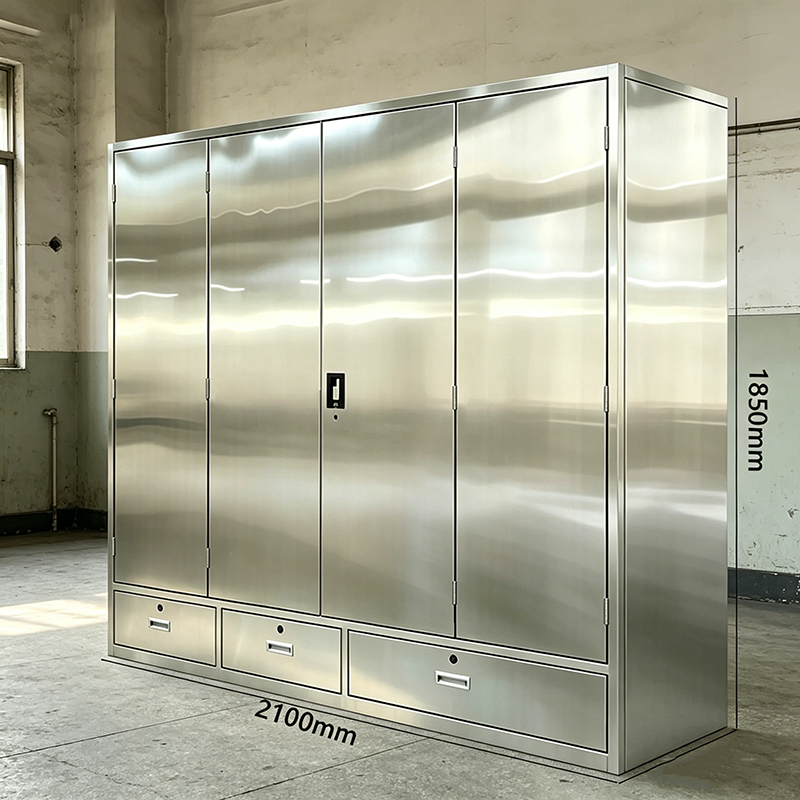 帝德龙 不锈钢工具柜收纳办公储物柜DX7 2100*500*1850mm/台高清大图