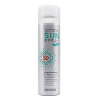 莱斯璧(RE:CIPE)水晶防晒保湿喷雾SPF50+ PA+++大人小孩皆可使用防晒/隔离新款水晶喷雾180ml1支装