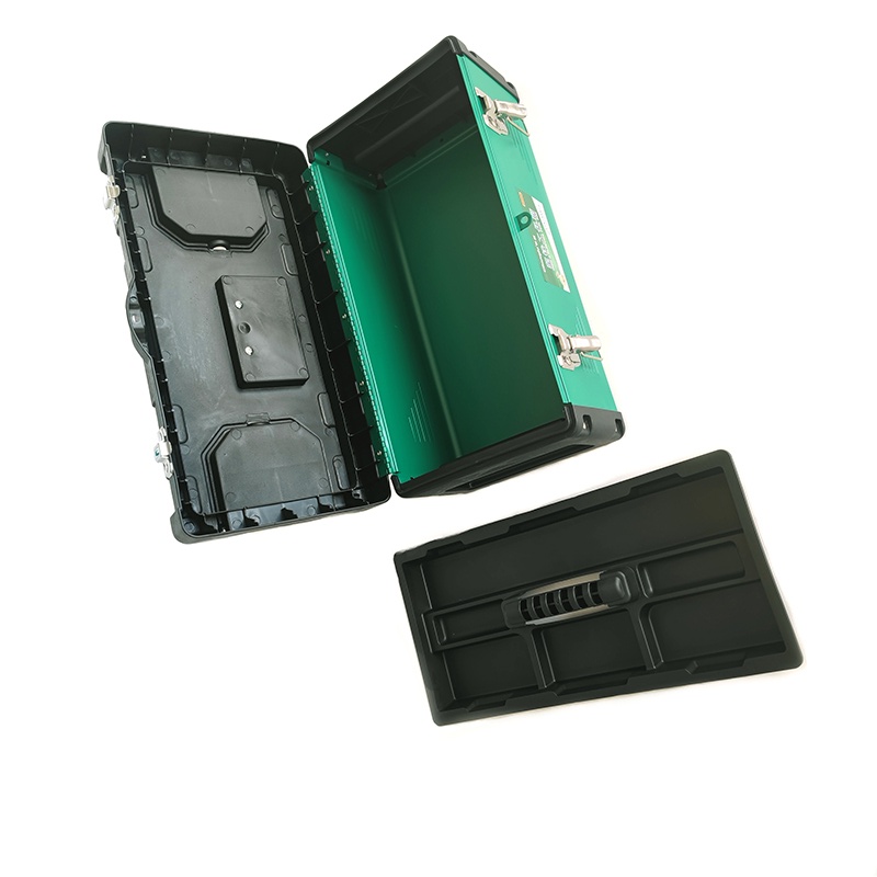 长鹿塑铁工具箱 710603. 19寸 个高清大图