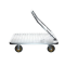 秦泰(Cqint) 60*90cm 静音轮 金属手推平板车 银色