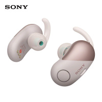 SONY/索尼WF-SP700N蓝牙耳机 真无线运动跑步入耳式蓝牙耳机防水降噪豆 安卓苹果通用无线蓝牙耳机 粉红色