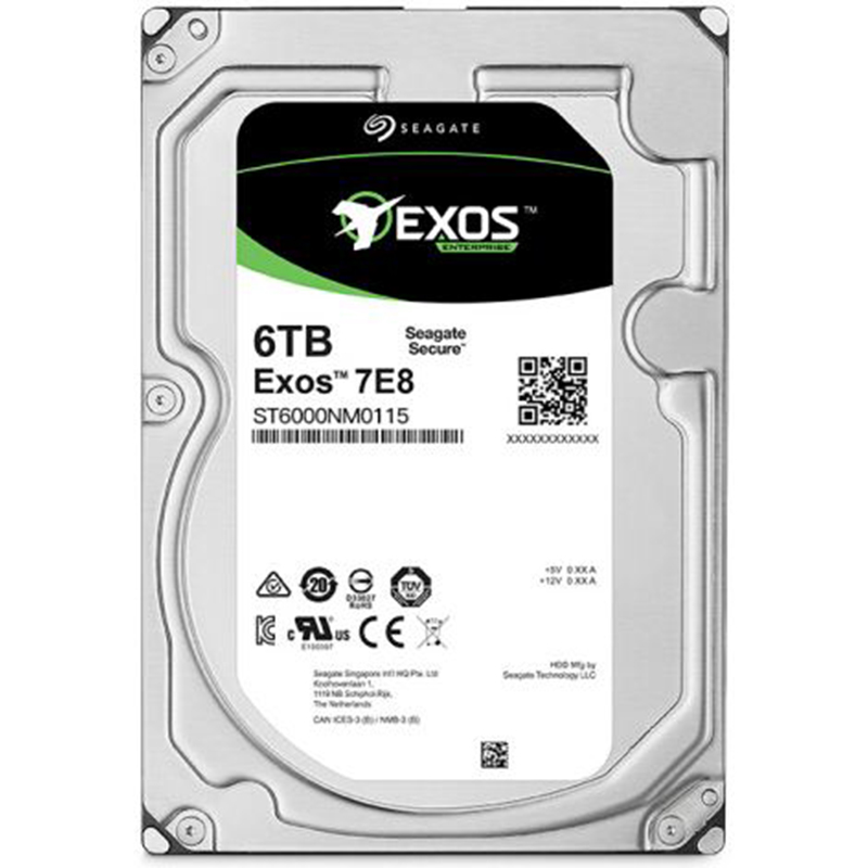 希捷seagate6tb256mb7200rpm企业级硬盘sata接口希捷银河exos7e8系列