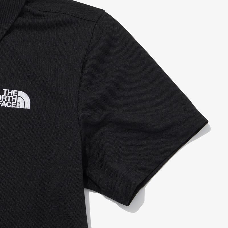 THE NORTH FACE北面女款运动POLO衫轻便透气短袖休闲健身上衣高清大图