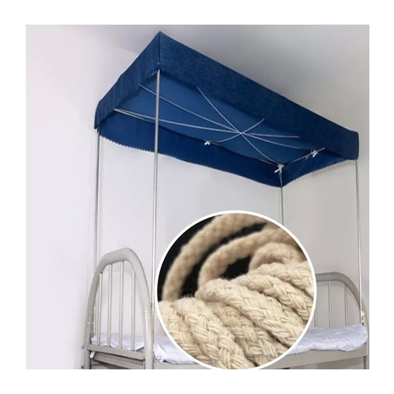 大学生宿舍床帘活扣加粗宿舍床帘绳子寝室上铺防尘顶床帘绳吊环