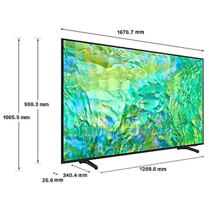 三星(SAMSUNG)UA75ZU8300JXXZ 75英寸电视 纤薄机身4K超高清 开机无广告AI语音助手 超薄全面屏