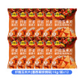 食验室墨西哥烧烤味纤脆玉米片16g/袋*12