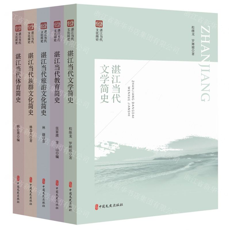 [N]湛江当代文化简史(共5册)-9787520536158高清大图