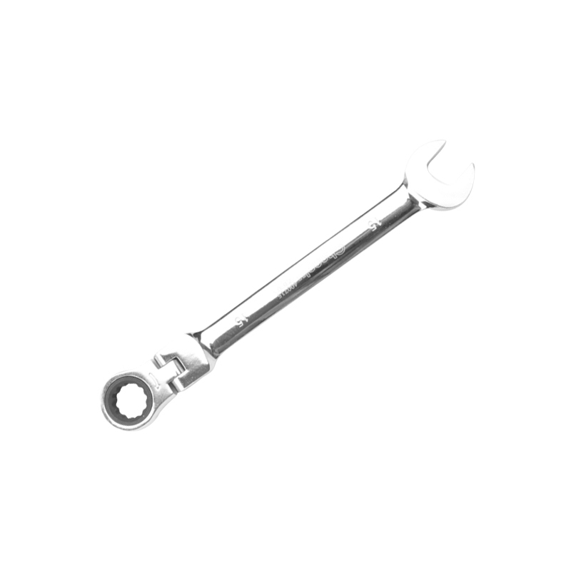 长鹿 镜面活动式两用棘轮扳手 11mm