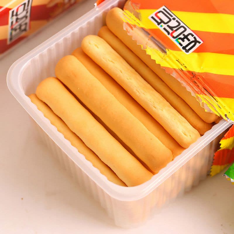 达利园 早餐手指饼干115gx1袋装 磨牙棒小孩小零食童年办公室休闲食品图片