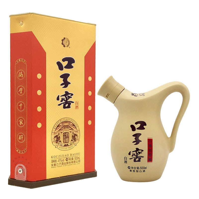 [口子窖年货节]口子窖 小池窖特酿41度500ML单瓶兼香型白酒口子酒