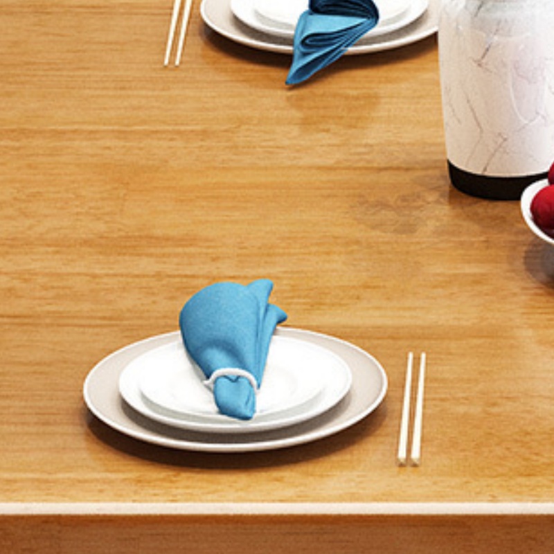 豫龙都实木餐桌6椅套高清大图