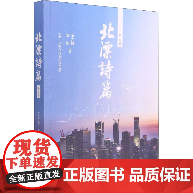 北漂诗篇 第4卷 师力斌,安琪 编 中国文化/民俗文学 正版图书籍 中国言实出版社高清大图
