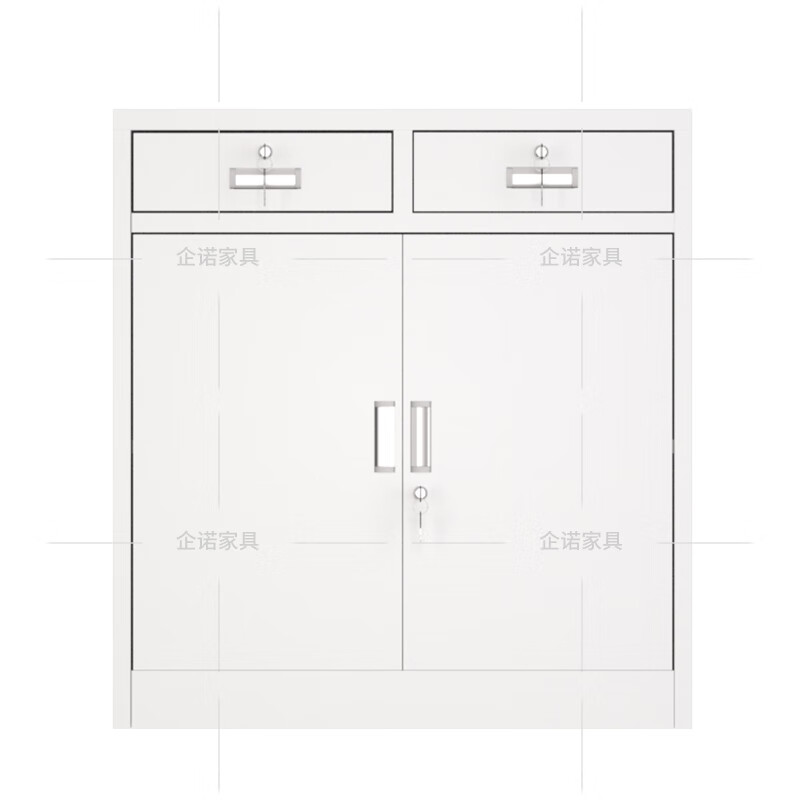 [企诺]文件柜 QNGA18A1-05PA 850×390×950mm 钢制 组高清大图